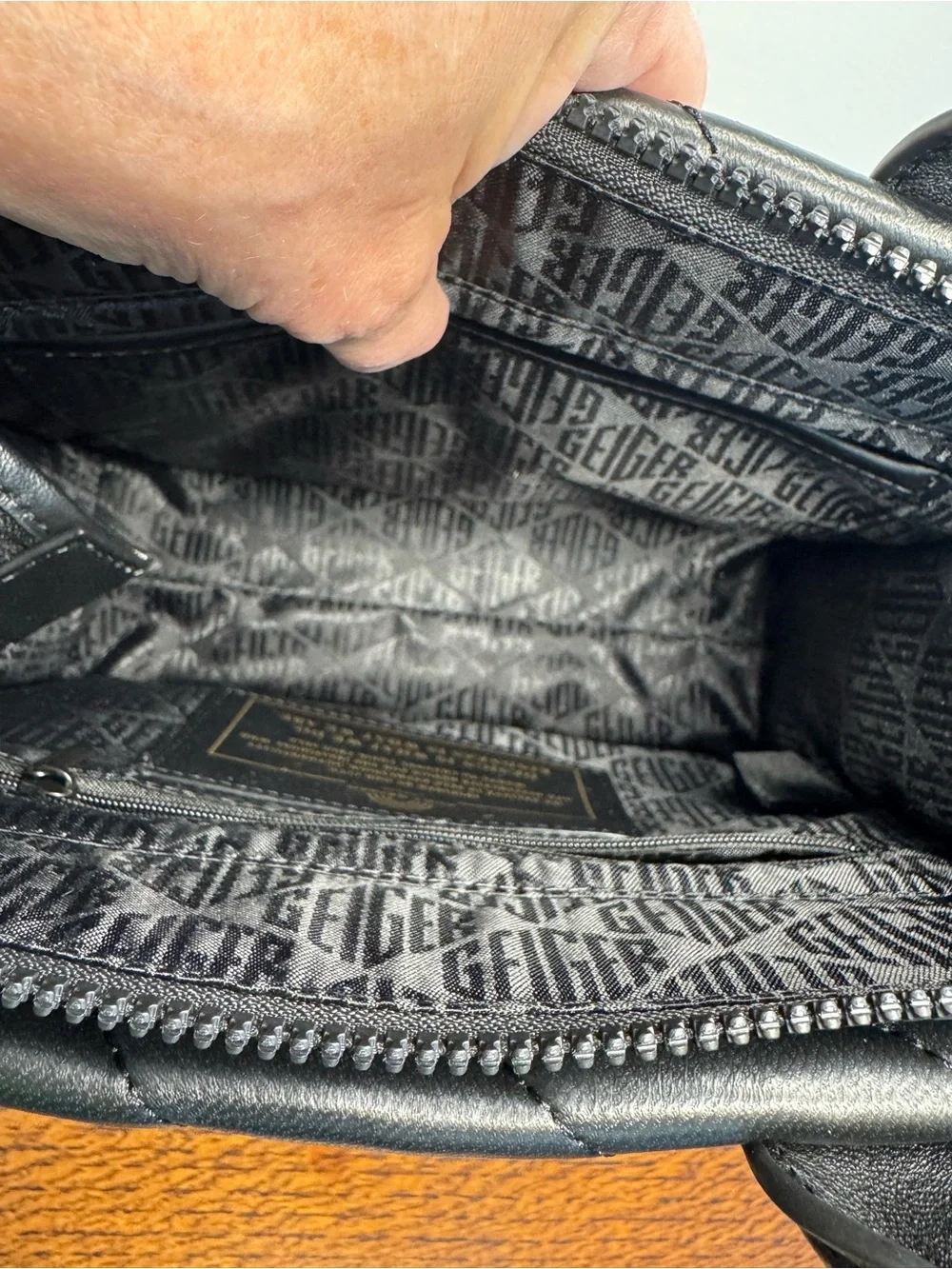 Kurt Geiger London Small Quilted Leather Tote - Picture 9 of 14